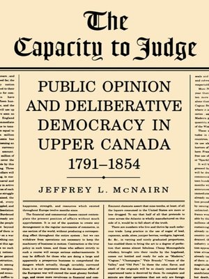 cover image of The Capacity to Judge